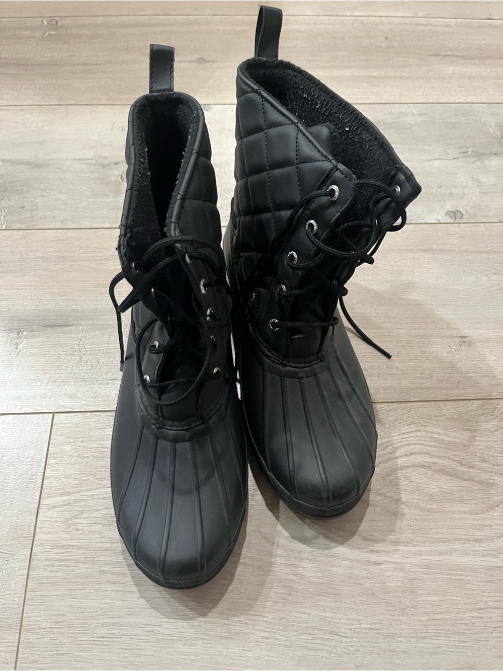 Sperry Black Women Boots